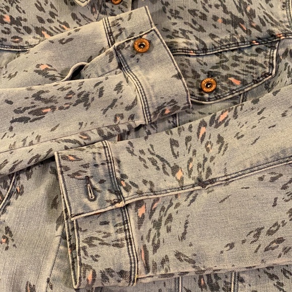 Whirling Cheetah Jessica Simpson Jacket SZ 1 X NWT - Picture 5 of 7